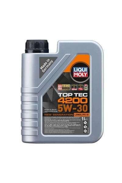 MOTOR YAĞI TOP TEC 4200 5W30 1 LİTRE - LIQUI MOLY 8972