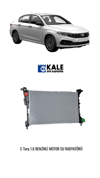 FIAT EGEA 1.6 E-Torq MOTOR SU RADYATÖR KALE  52052662 - 362795