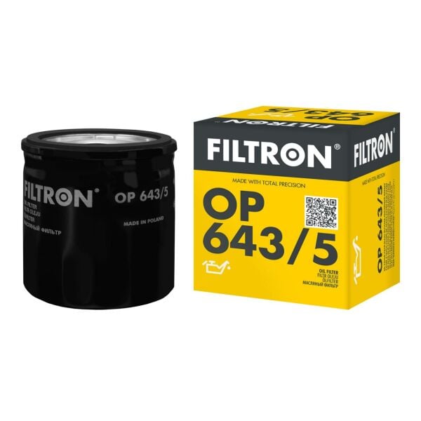 YAĞ FİLTRESİ 1.5 DİZEL EURO 5 152089599R - FILTRON OP643/5