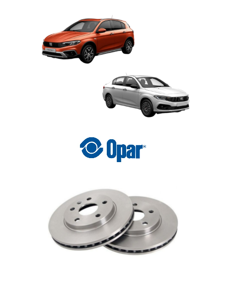 ÖN FREN DİSK TAKIMI EGEA 52159154  - OPAR ( 281X59.02 ) ( YENİ MODEL )(Kopya)