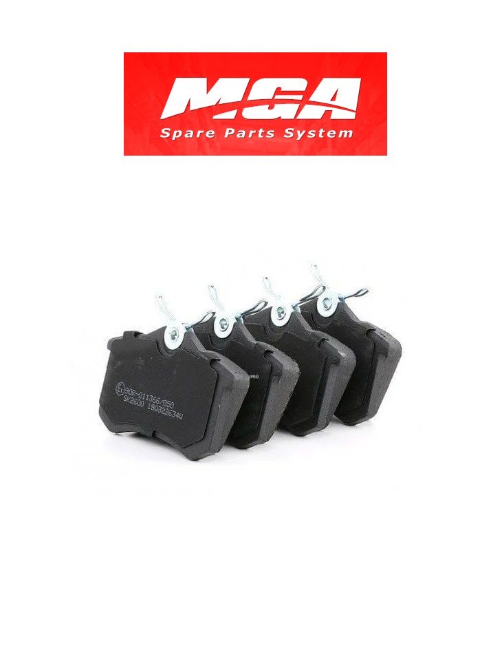 ARKA FREN BALATASI 2Q0698451C GOLF IV - BORA - PASSAT 97> - POLO III - POLO IV - A1 - A3 - A4 - A6 - A8 - C2 - C3 - C4 - P207 - P308 - PARTNER - BERLİNGO - MEGANE II - III - FLUENCE MGA 55400