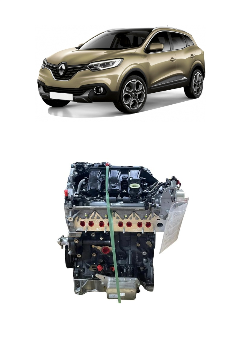 RENAULT KADJAR KOMPLE MOTOR 1.6 DCI R9M 410 8201615559