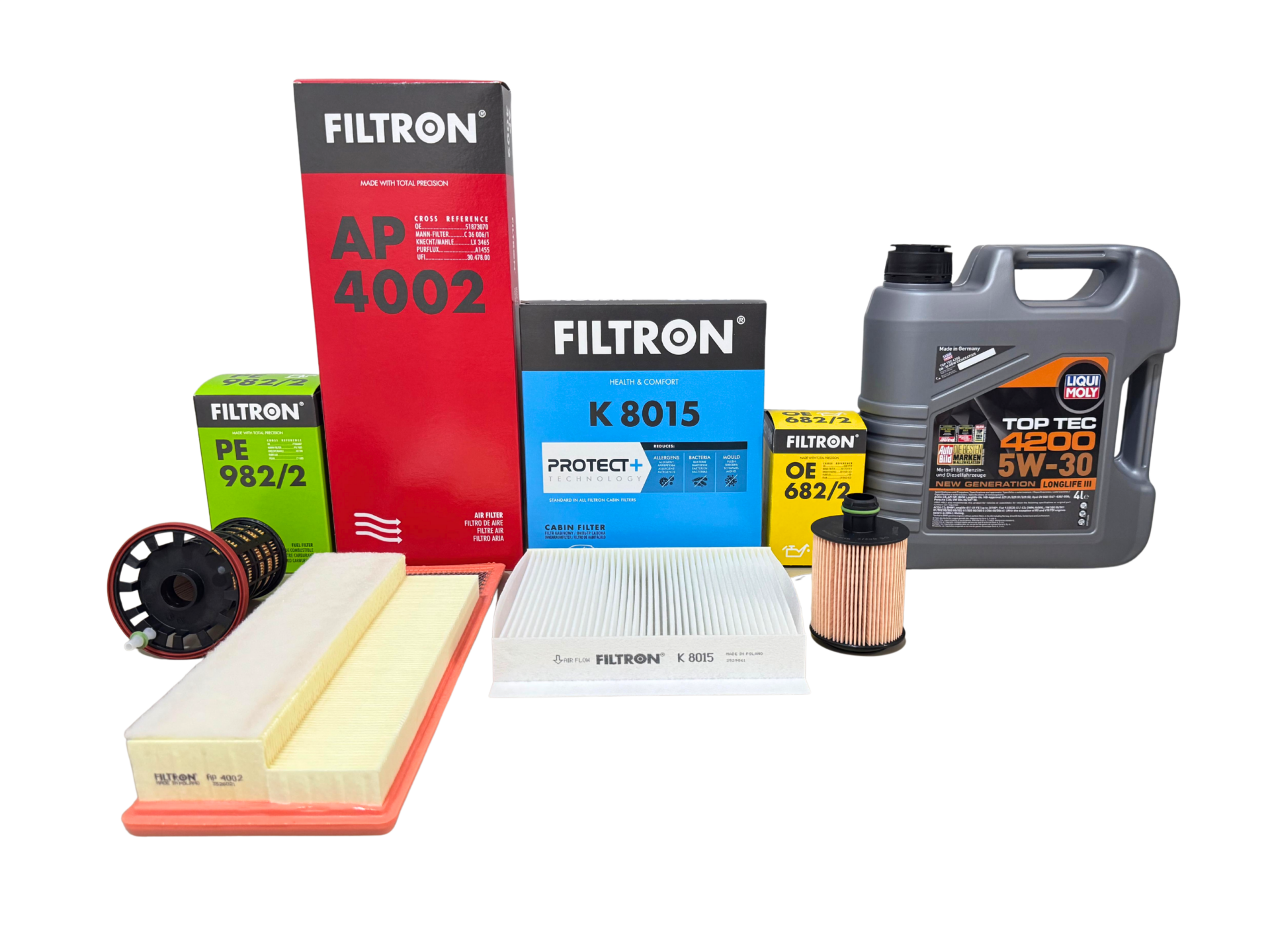 EGEA 1.3 DİZEL EURO 5 - FILTRON SET & LİQUİ MOLY YAĞ