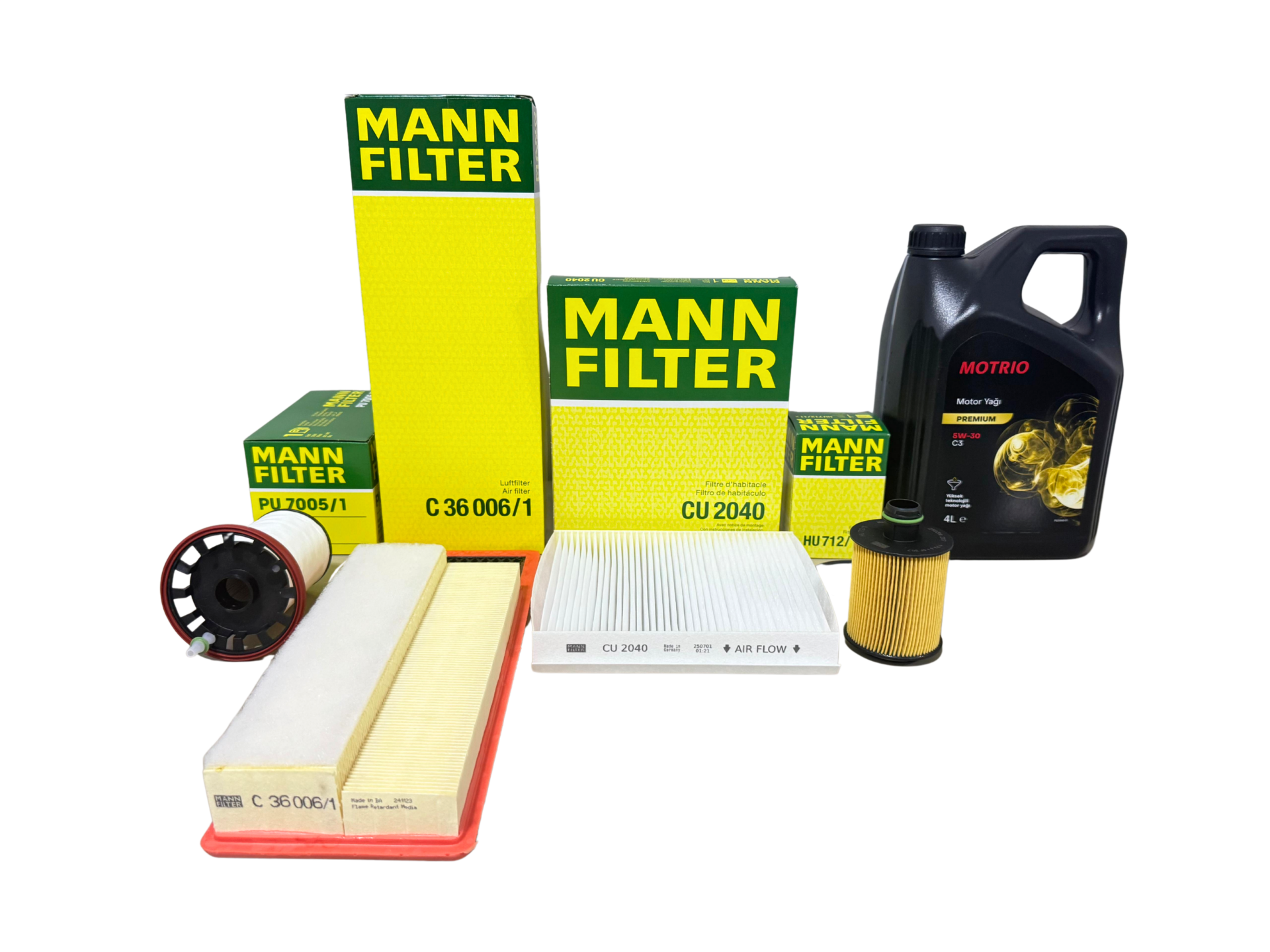 EGEA 1.3 DİZEL EURO 5 - MANN - MOTRİO YAĞ