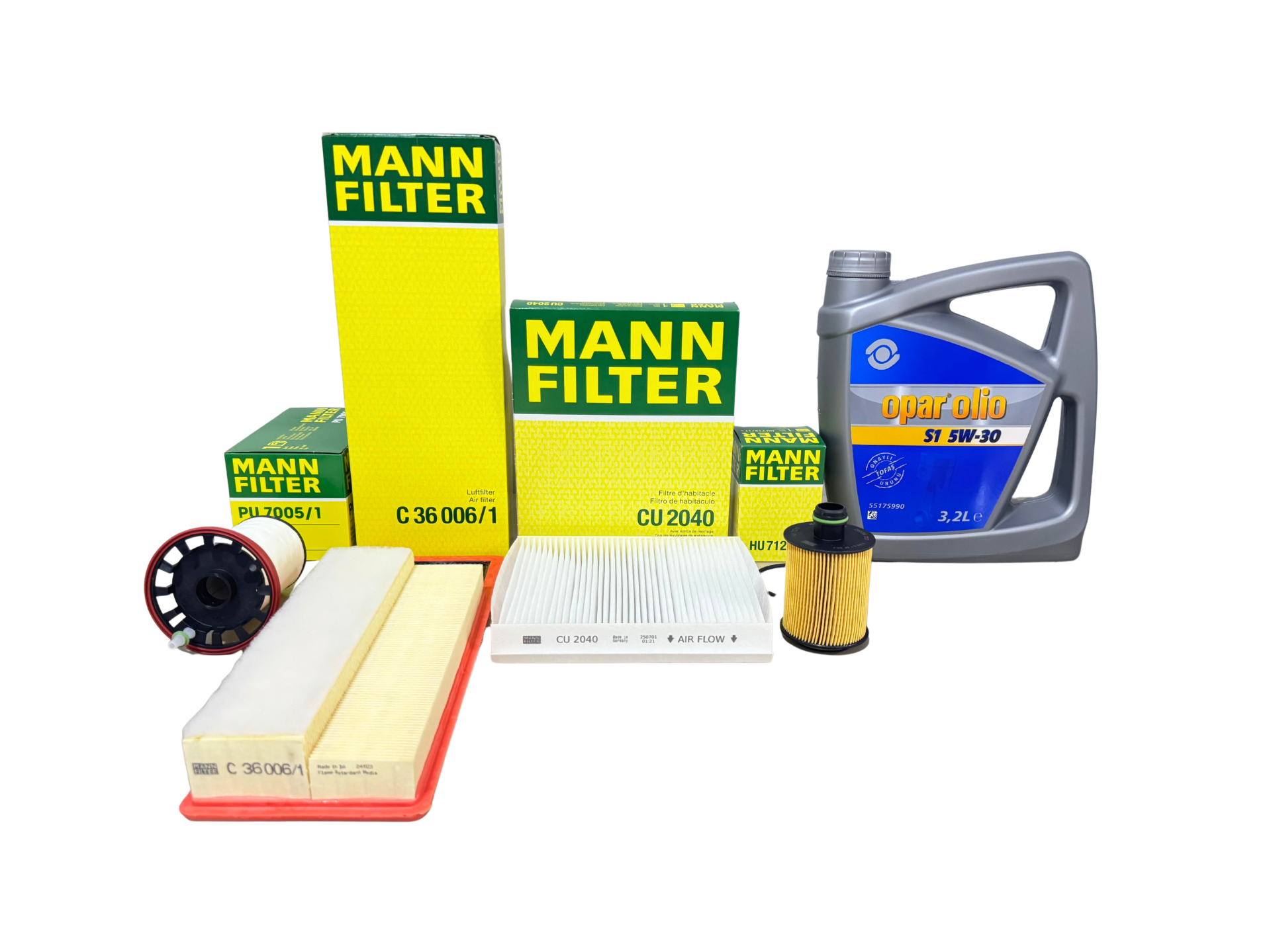 EGEA 1.3 DİZEL EURO 5 - MANN - OPAR YAĞ