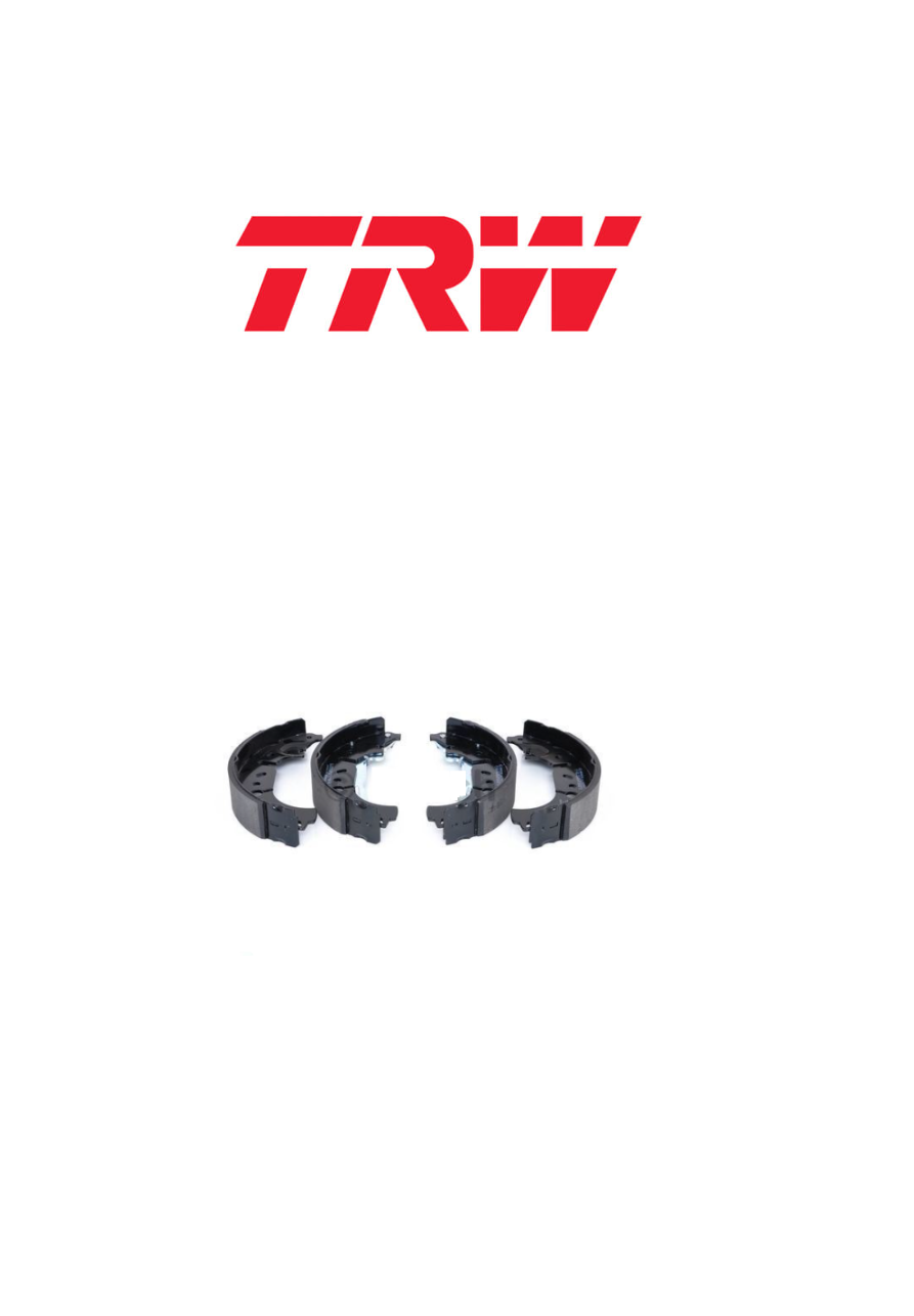 ARKA FREN PABUÇ TAKIM  TRW 77367099 - GS8866