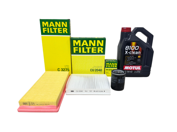 FIAT EGEA 1.4 FİLTRE SETİ - MANN FİLTRE & MOTUL YAĞ