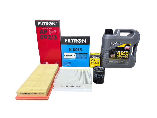 FIAT EGEA 1.4 BENZİNLİ BAKIM SETİ - FILTRON & LIQUI MOLY