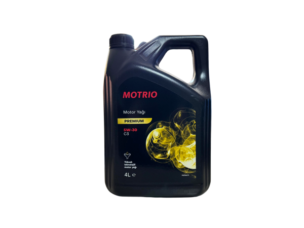 MOTOR YAĞI 5W30 PREMIUM C3 4LT. - MOTRIO 8550510394