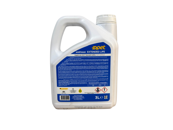 ANTİFRİZ EXTENDED LIFE TYPE D KIRMIZI 3LT. - OPET 601224089