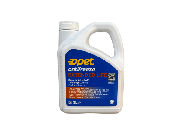 ANTİFRİZ EXTENDED LIFE TYPE D KIRMIZI 3LT. - OPET 601224089