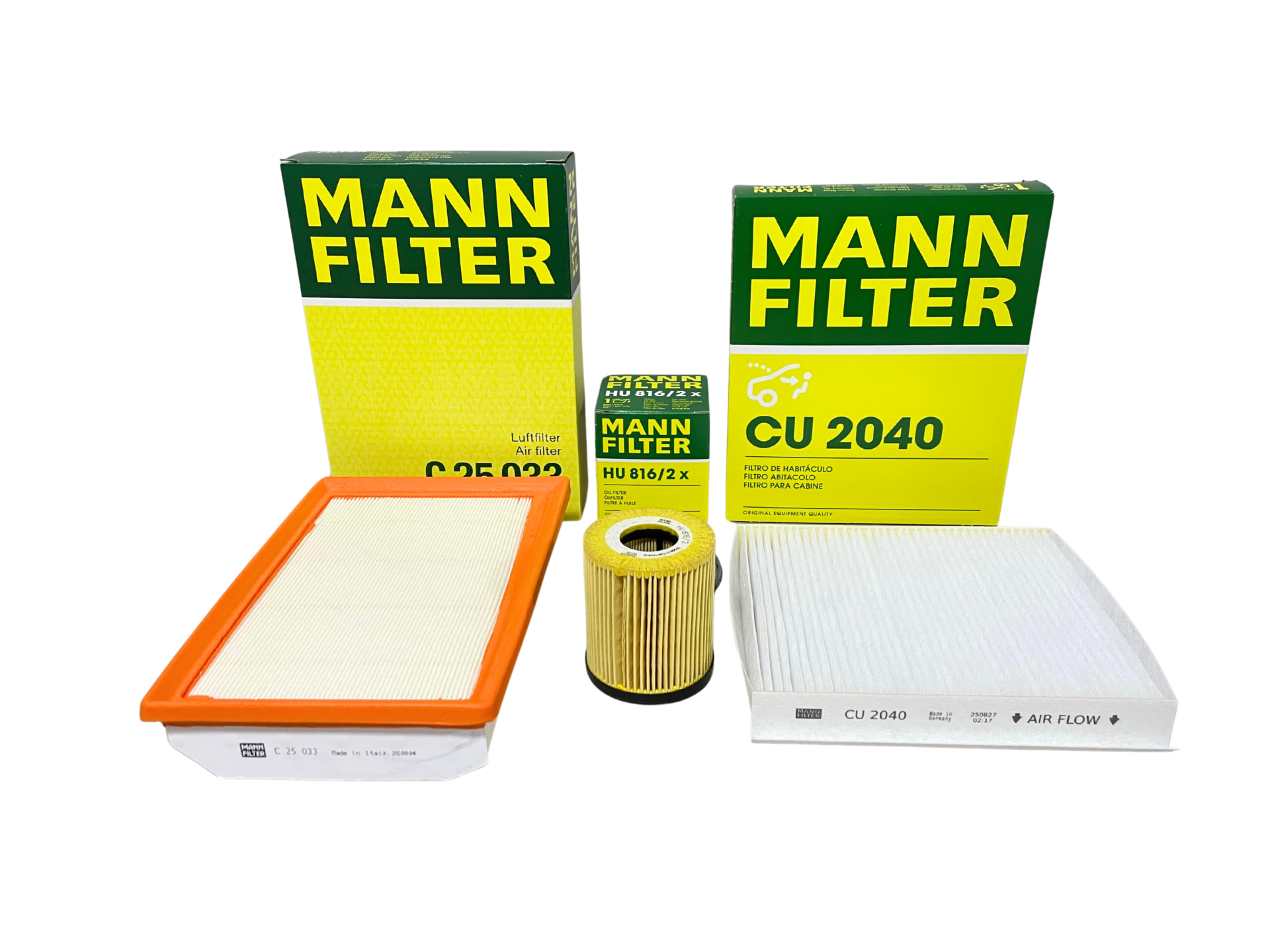 FIAT EGEA 1.6 E-TORQ FİLTRE SETİ - MANN