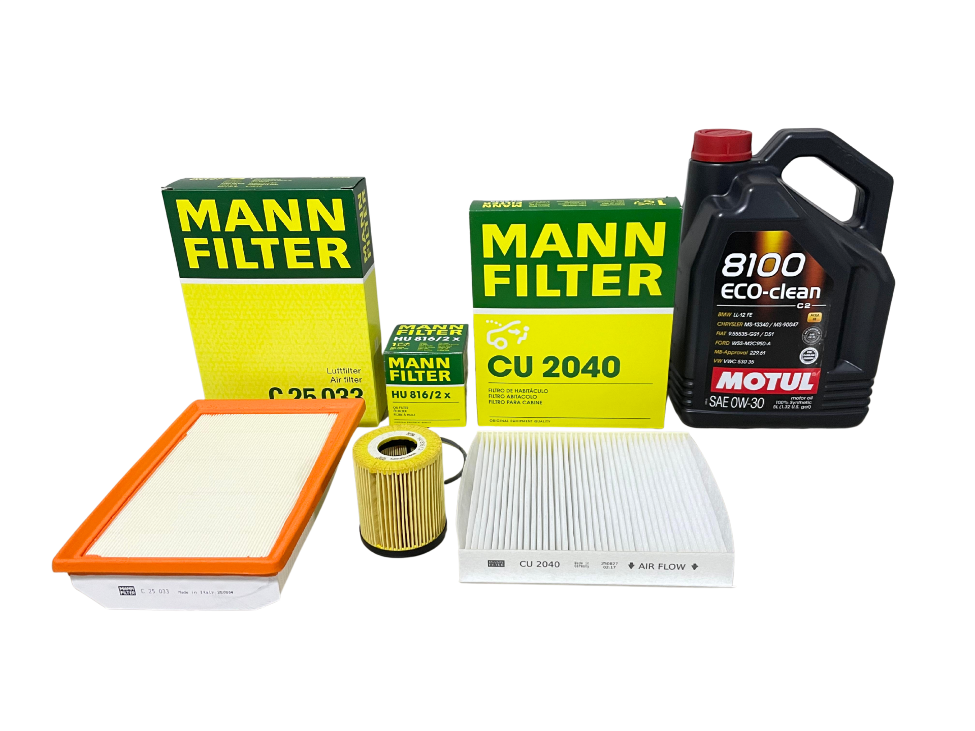 FIAT EGEA 1.6 E-TORQ FİLTRE SETİ - MANN & MOTUL