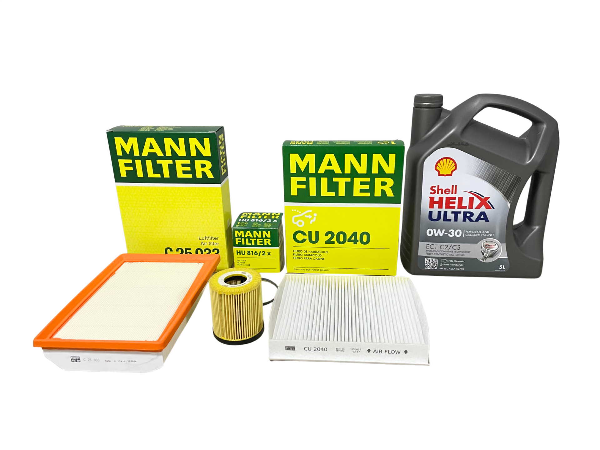 FIAT EGEA 1.6 E-TORQ FİLTRE SETİ - MANN & SHELL