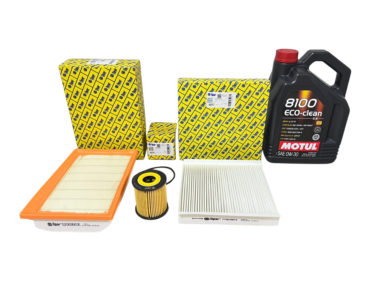 FIAT EGEA 1.6 E-TORQ FİLTRE SETİ - OPAR & MOTUL