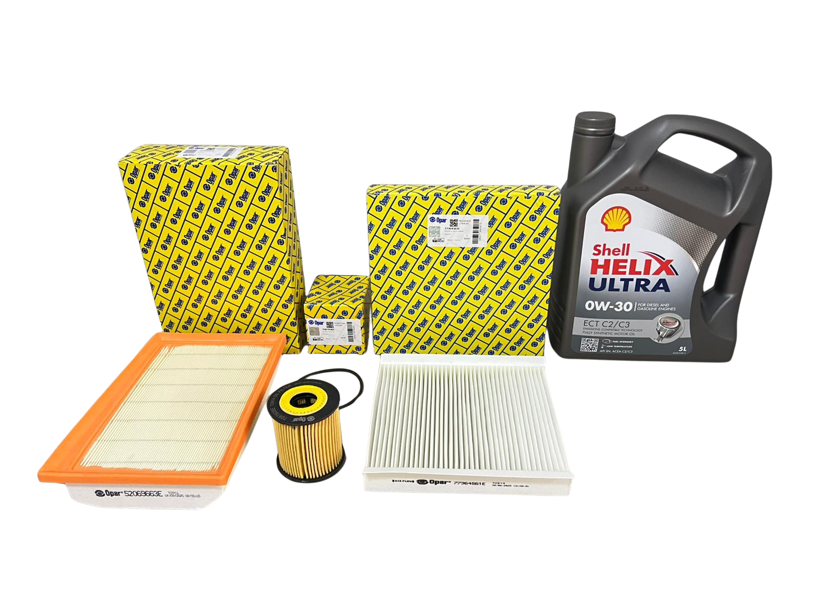 FIAT EGEA 1.6 E-TORQ FİLTRE SETİ - OPAR & SHELL