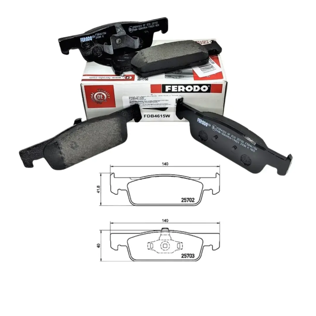 RENAULT CLIO 4 / SYMBOL ÖN FREN BALATASI 410602581R - FERODO FDB4615W