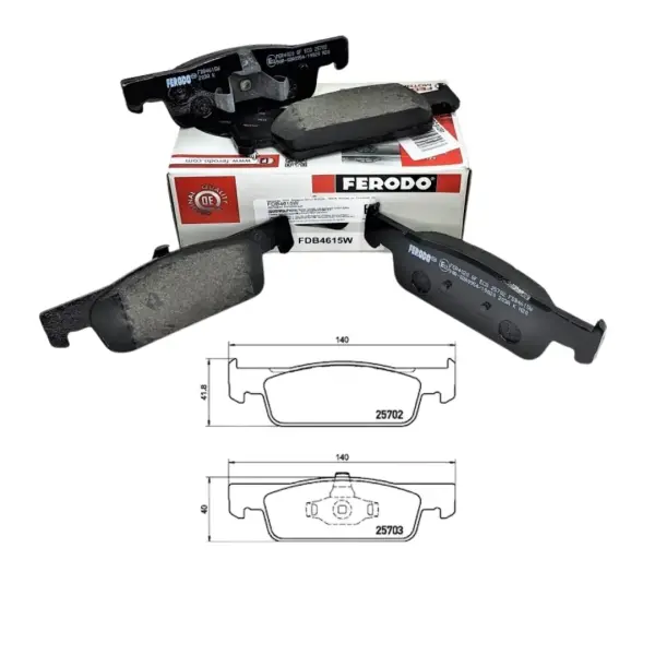 RENAULT CLIO 4 / SYMBOL ÖN FREN BALATASI 410602581R - FERODO FDB4615W