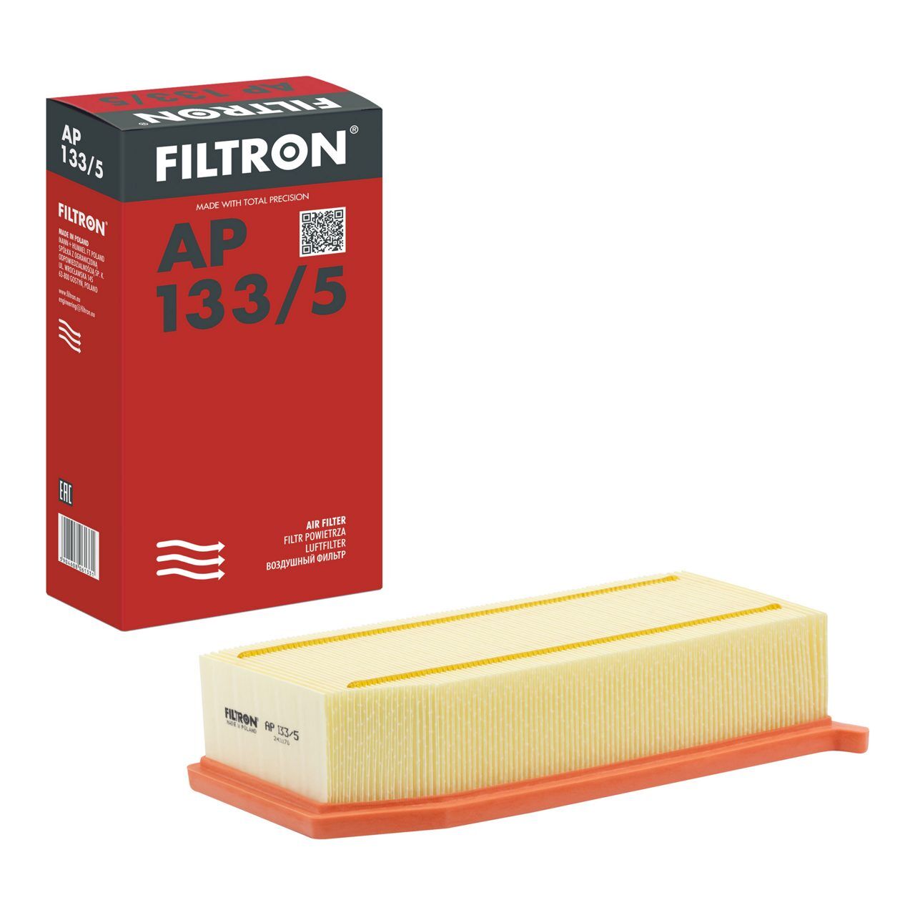 RENAULT CLIO 4 HAVA FİLTRESİ 165467674R - FILTRON AP133/5