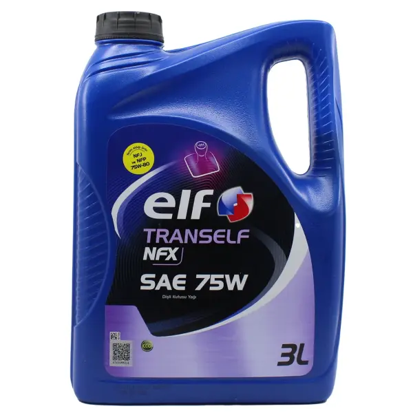 ŞANZIMAN YAĞI ELF TRANSELF NFX SAE 75W 3 LİTRE