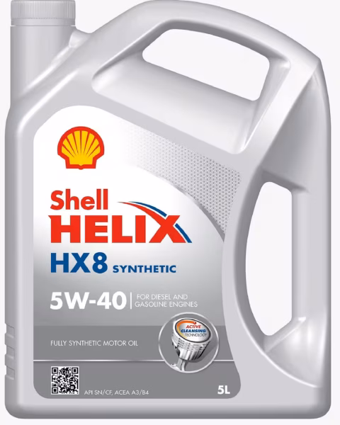 MOTOR YAĞI 5W40 HX8 SYNTHETIC A3/B4 4LT. - SHELL 550070336A