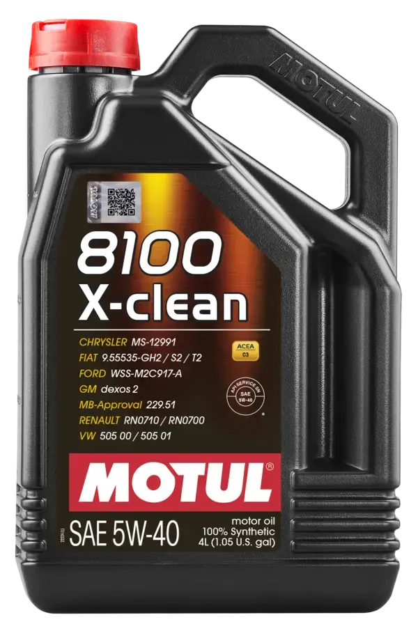 MOTOR YAĞI 5W40 X-CLEAN 4LT. - MOTUL 104720
