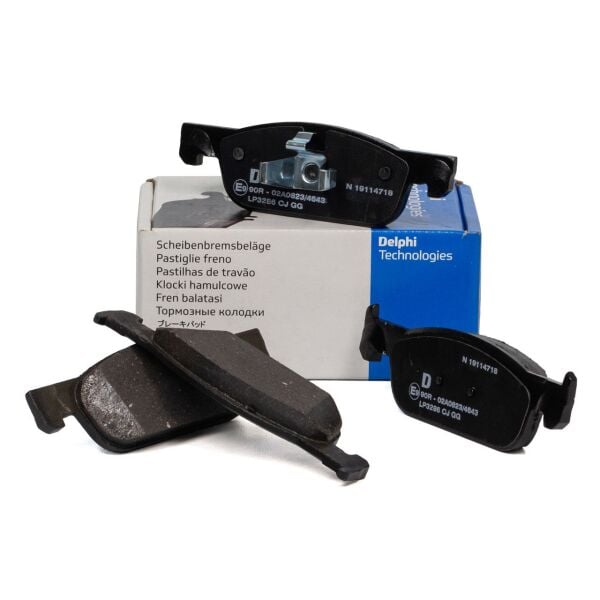 RENAULT CLIO 4 ÖN BALATA (KALIN TİP) 410604682R - DELPHI LP3286