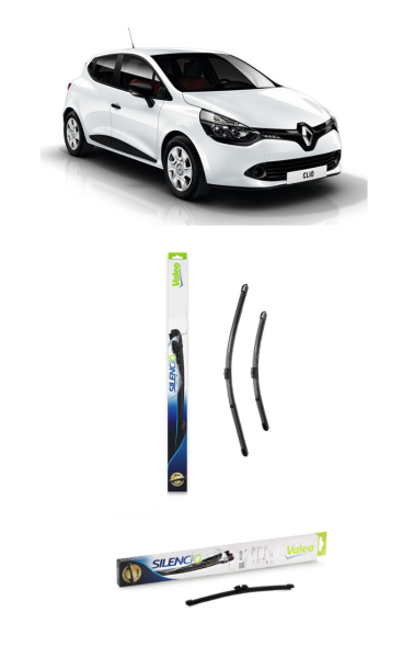 RENAULT CLIO 4 ÖN - ARKA SİLECEK TAKIMI VALEO (SWF) 288900432R - 119269 - 574609