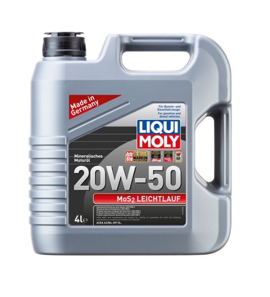 MOTOR YAĞI 20W50 MOS2 4 LT. - LIQUI MOLY 21358