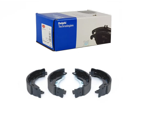 ARKA FREN BALATASI (PABUÇ BALATA LEVYELİ) 7701210109 - DELPHI LS2022