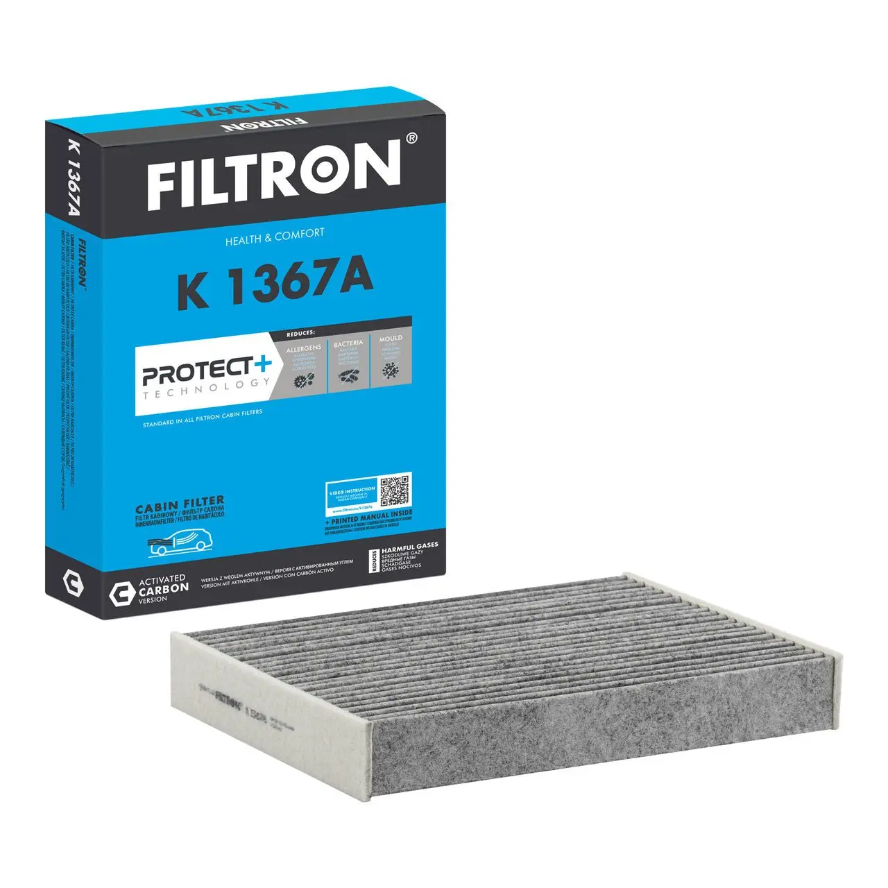 POLEN FİLTRESİ KARBONLU MEGANE 4  272774812R - FILTRON K1367A