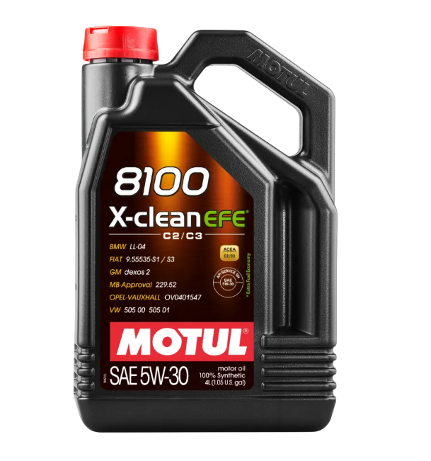 MOTOR YAĞI 8100 X-CLEAN EFE 5W30 4 LİTRE - MOTUL 109171