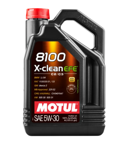 MOTUL 8100 X-CLEAN EFE 5W30 4 L