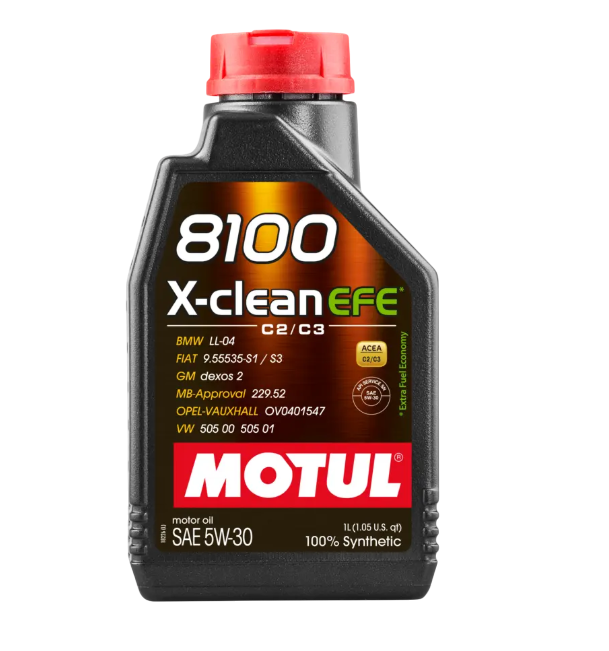 MOTOR YAĞI 8100 X-CLEAN EFE 5W30 1 LİTRE - MOTUL 109470