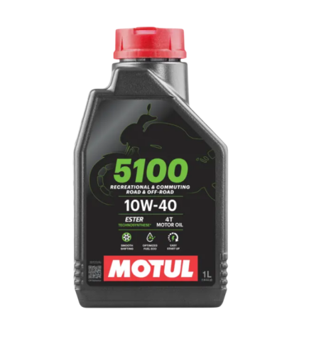 MOTOR YAĞI 5100 10W40 4T 1 LİTRE - MOTUL 104066