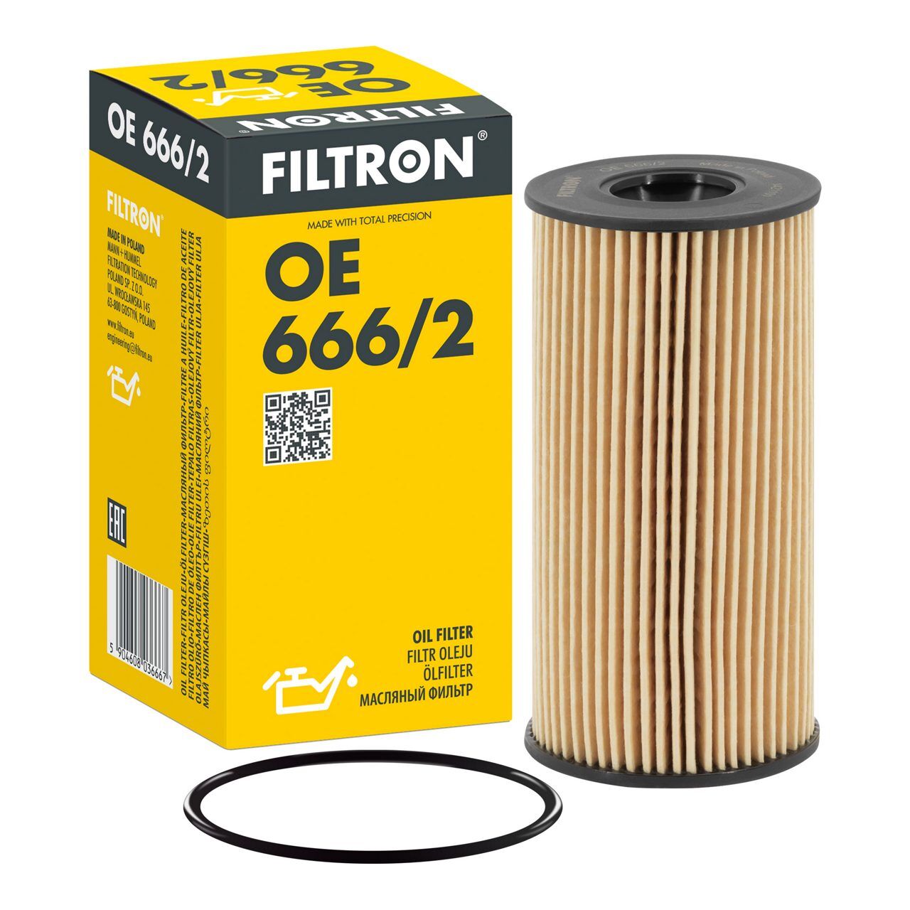 YAĞ FİLTRESİ 152093920R - FILTRON OE666/2