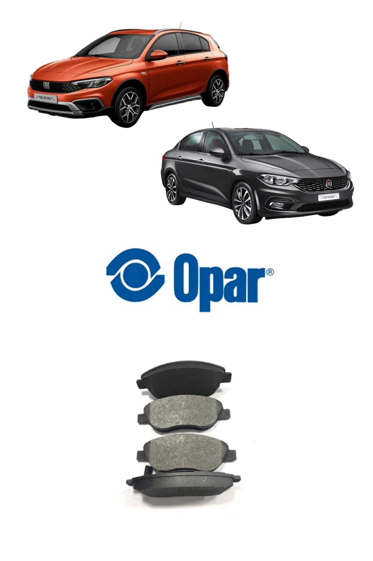FIAT EGEA ÖN FREN BALATASI 77367923 - FIAT OPAR 77367923E