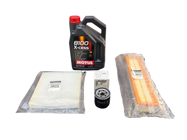 RENAULT CLIO 4 1.2 16V BENZİNLİ BAKIM SETİ - MOTUL & RENAULT MAIS
