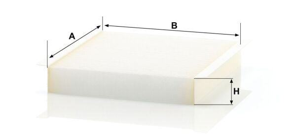 POLEN FİLTRESİ 77364561 - MANN CU2040