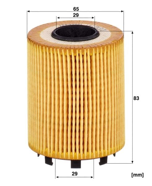 YAĞ FİLTRESİ 6000626333 / 73500049 - MANN HU713/1X