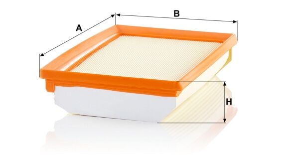 HAVA FİLTRESİ EGEA 52069663 - MANN C25033