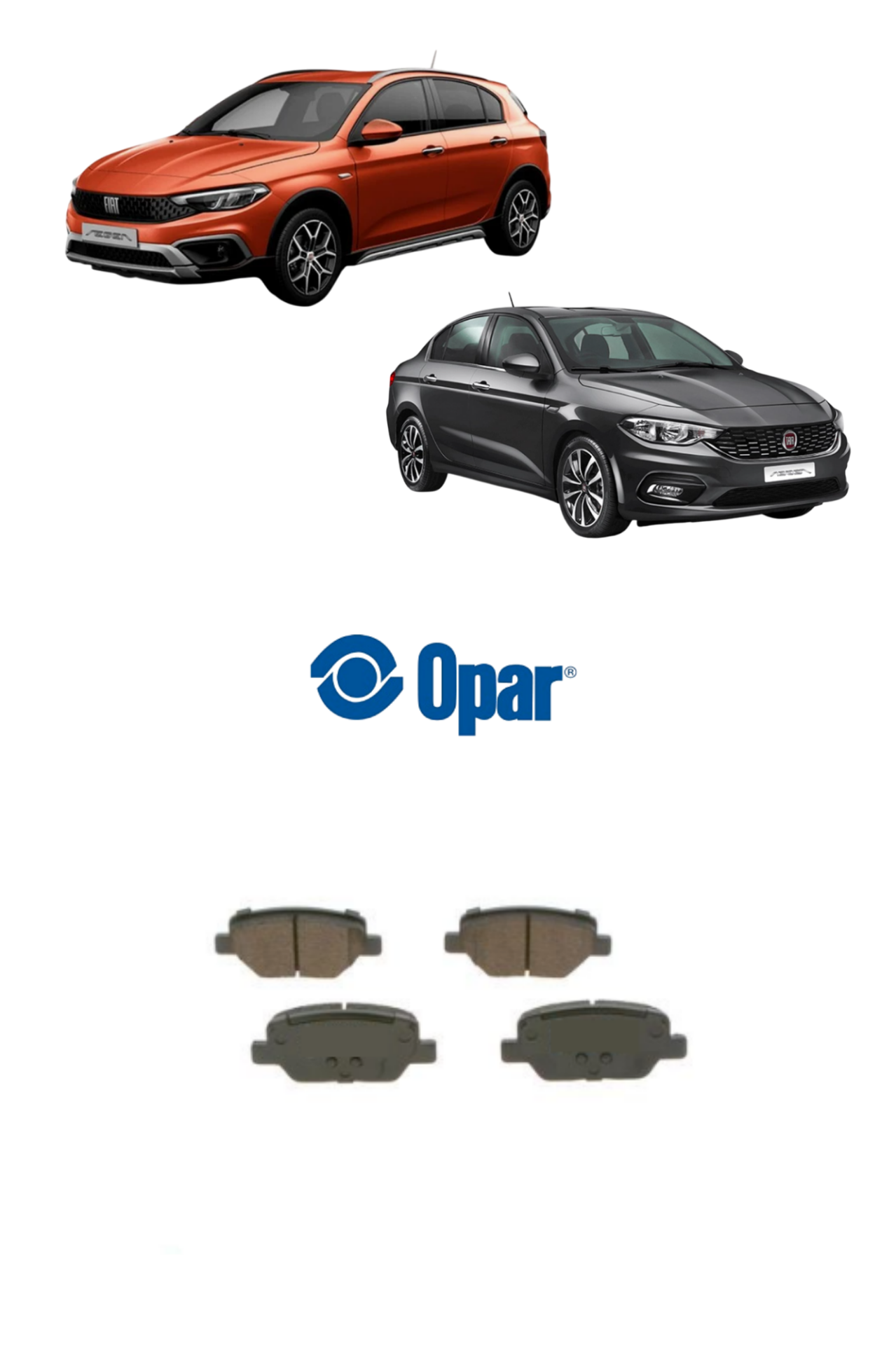 ARKA FREN BALATASI FIAT OPAR - 77367717 - 77367717E