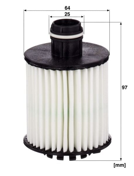 YAĞ FİLTRESİ EGEA 1.3 DİZEL EURO 6 (BORULU) 6000626025 - MANN H7042Z