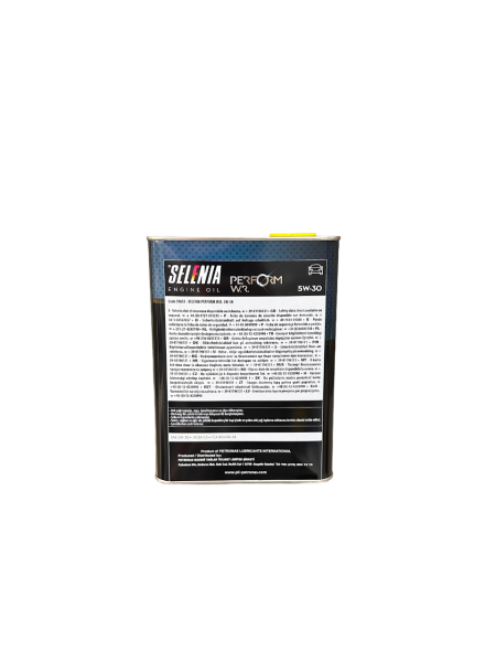 MOTOR YAĞI 5W30 PERFORM W.R. 5W30 3,2 LT - SELENIA