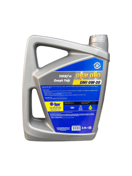 OPAR OLİO 0W20 DM1 3,9 LT