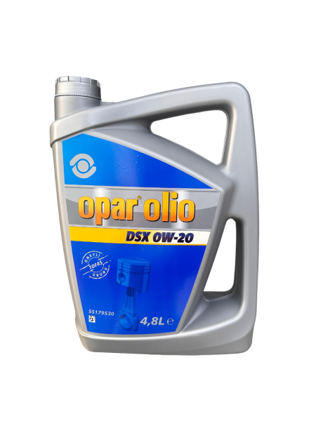 MOTOR YAĞI 0W20 DSX 4,8 LT  - FIAT OPAR 55179530