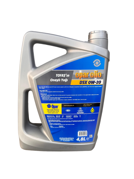MOTOR YAĞI 0W20 DSX 4,8 LT  - FIAT OPAR 55179530