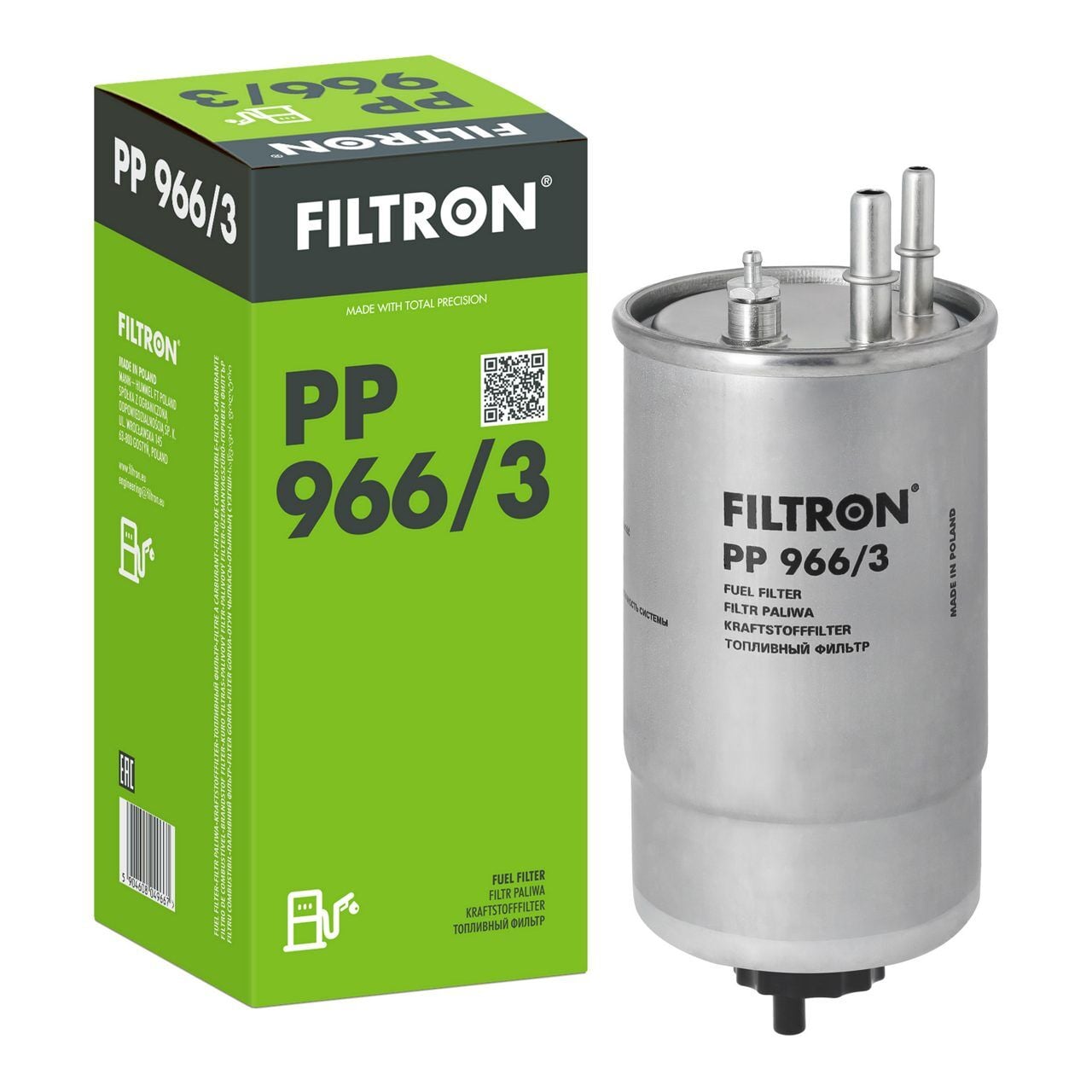 YAKIT FİLTRESİ 77363657 - FILTRON PP966/3