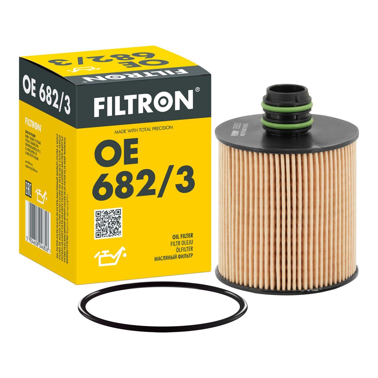 YAĞ FİLTRESİ 1.6 DİZEL 71754237 - FILTRON OE682/3